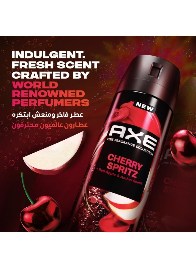 أكس بخاخ مزيل عرق للجسم برائحة الكرز من أكس يدوم 72 ساعة  150 مل - Image 3